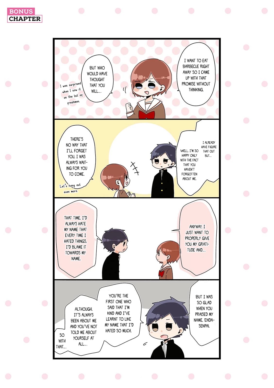 Kouhai-kun wa Amayakashitai Chapter 0.19 page 3 - Chapter 0.19