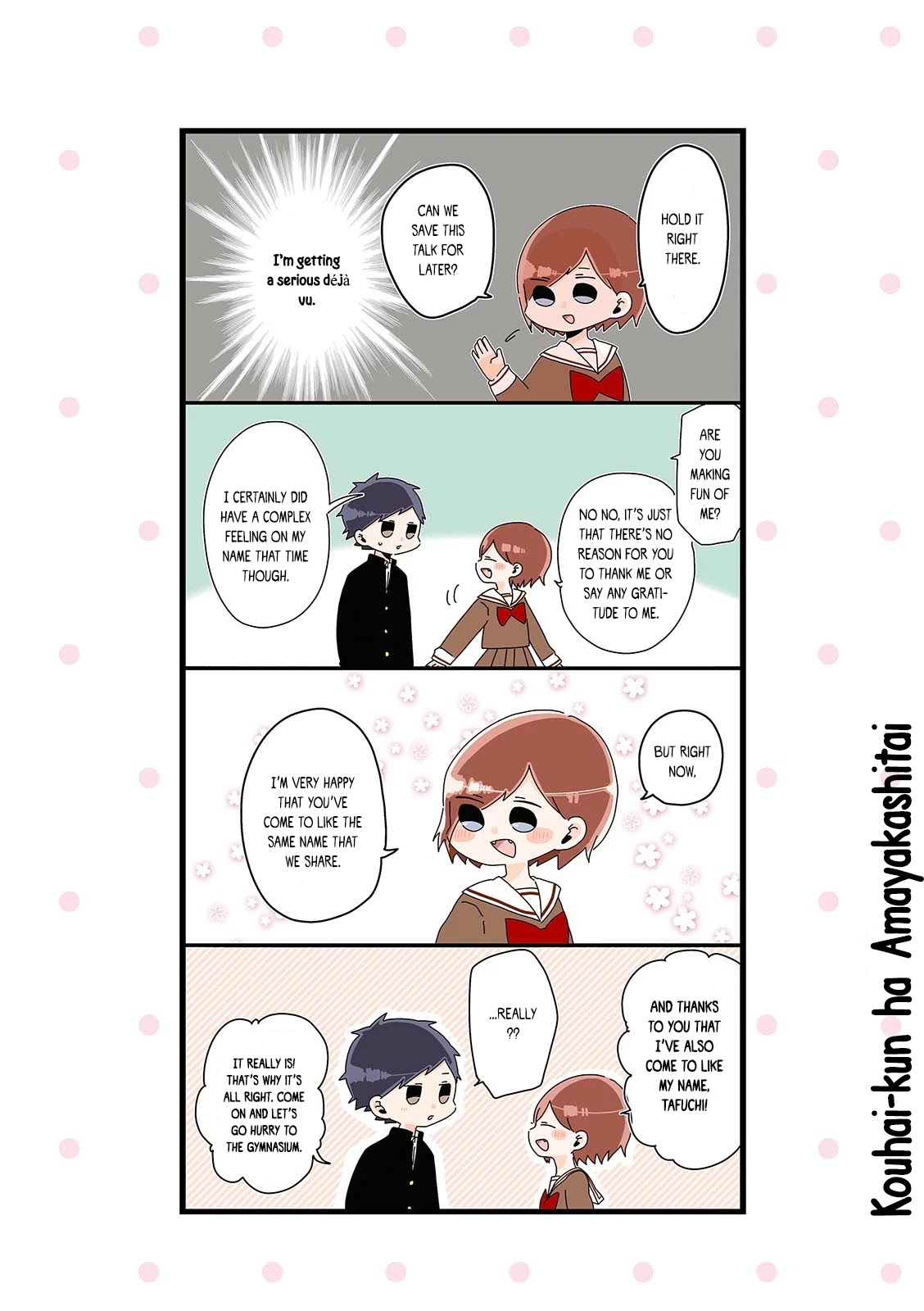 Kouhai-kun wa Amayakashitai Chapter 0.20 page 2 - Chapter 0.20: Last Part of Chapter 0