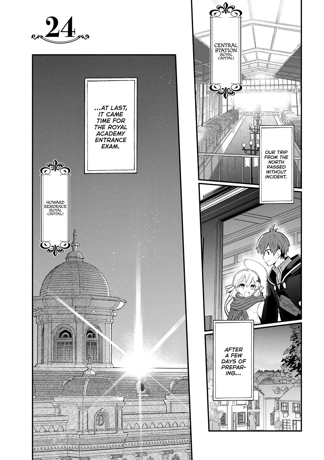 Koujo Denka no Kateikyoushi Chapter 24 page 1 - Chapter 24