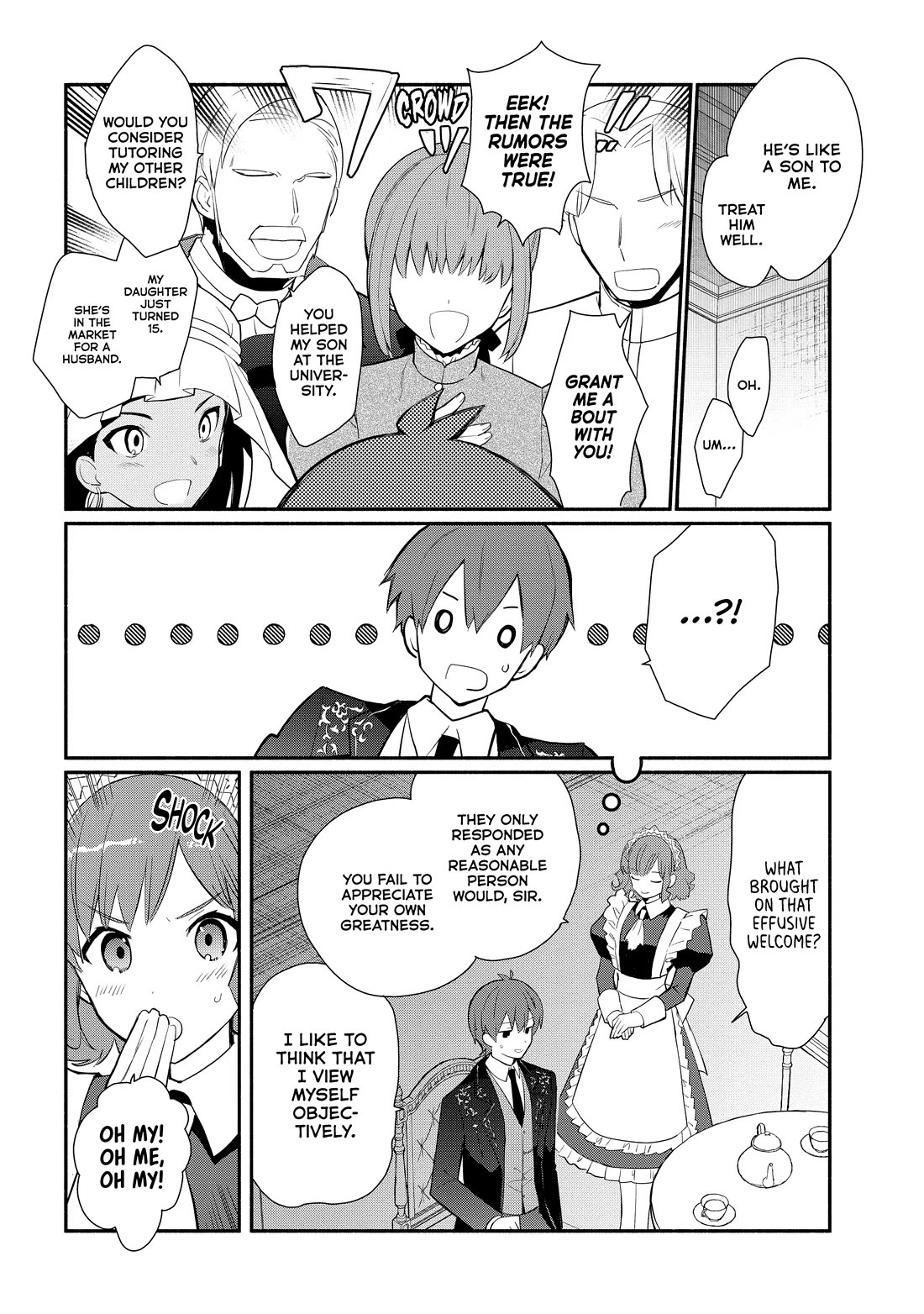 Koujo Denka no Kateikyoushi Chapter 28 page 12 - Chapter 28
