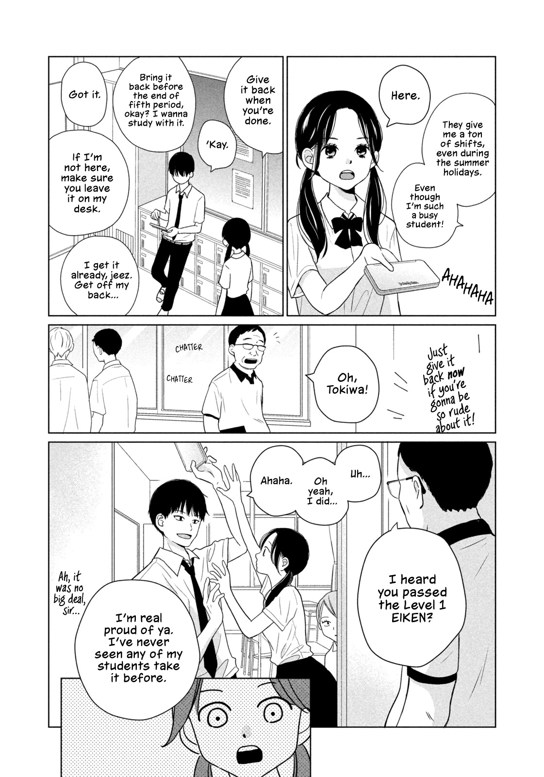 Koujou Yakei Chapter 1 page 8 - Chapter 1: Together