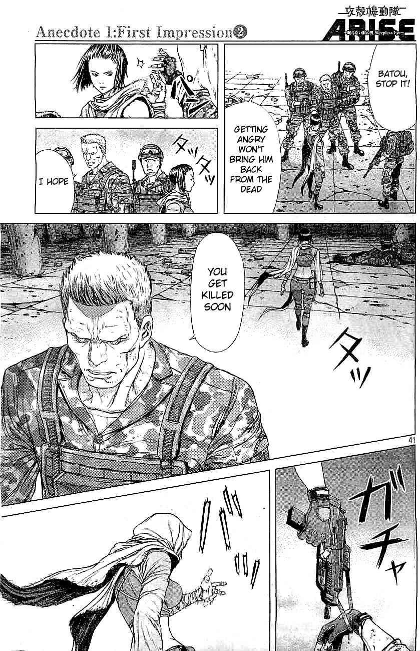 Koukaku Kidoutai Arise - Nemuranai Me no Otoko Sleepless Eye Chapter 2 page 36 - Chapter 2