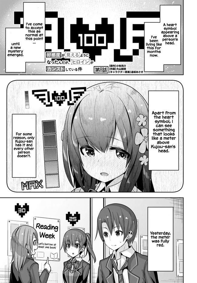 Koukando ga Mieru you ni natta n da ga, Heroine ga Count Stop shite iru Ken Chapter 8 page 2 - Chapter 8