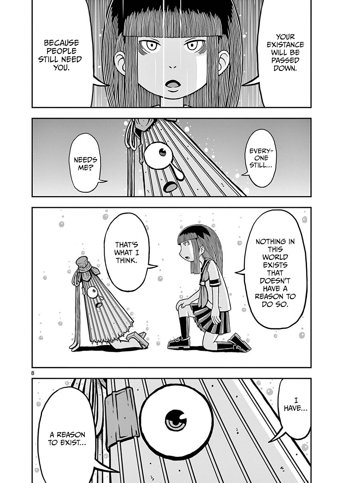 Koukishin wa Joshikousei wo Korosu Chapter 14 page 8 - Chapter 14: Melancholically waiting for the rain