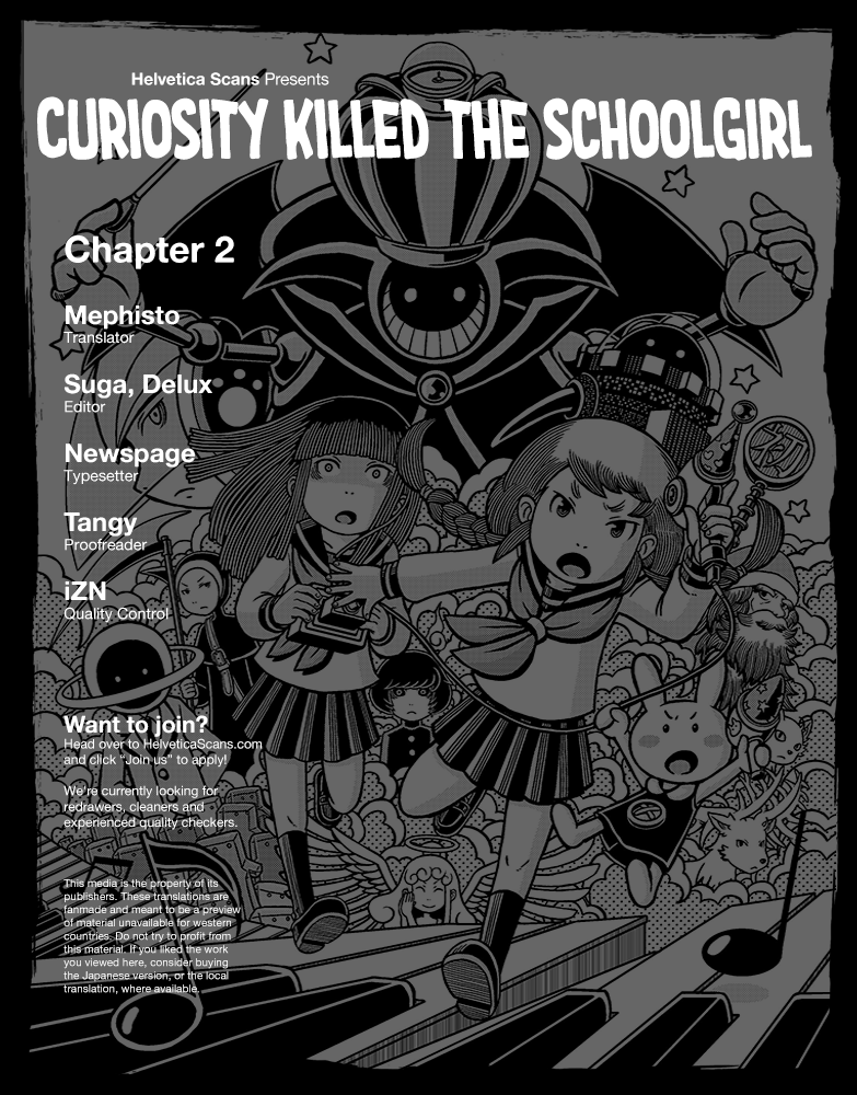 Koukishin wa Joshikousei wo Korosu Chapter 2 page 1 - Chapter 2: From The Train Tracks To The Ringed Planet