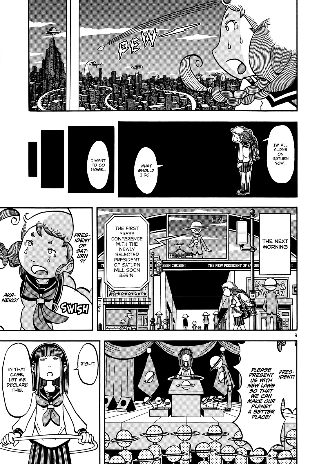 Koukishin wa Joshikousei wo Korosu Chapter 2 page 10 - Chapter 2: From The Train Tracks To The Ringed Planet