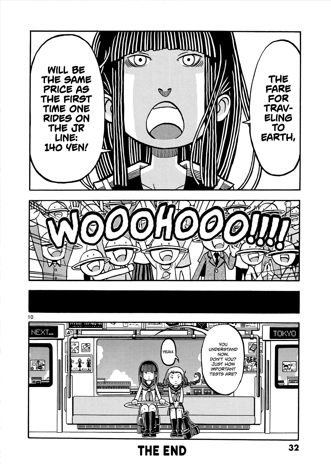 Koukishin wa Joshikousei wo Korosu Chapter 2 page 11 - Chapter 2: From The Train Tracks To The Ringed Planet