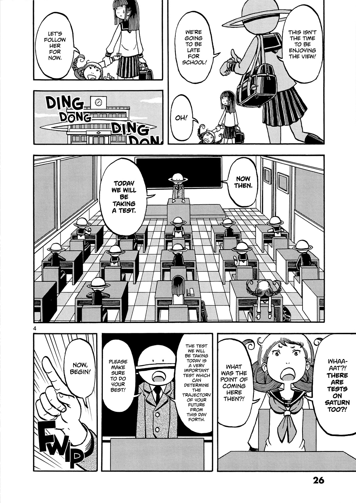 Koukishin wa Joshikousei wo Korosu Chapter 2 page 5 - Chapter 2: From The Train Tracks To The Ringed Planet