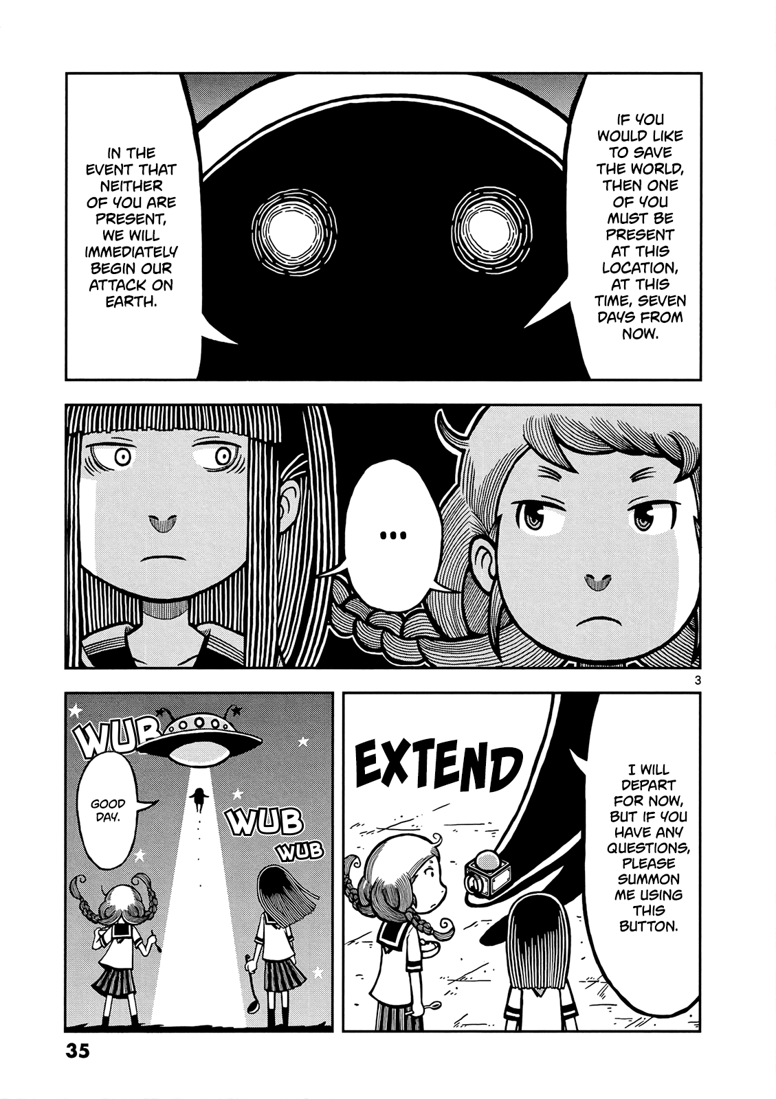 Koukishin wa Joshikousei wo Korosu Chapter 3 page 4 - Chapter 3: The Equation from Jupiter 2