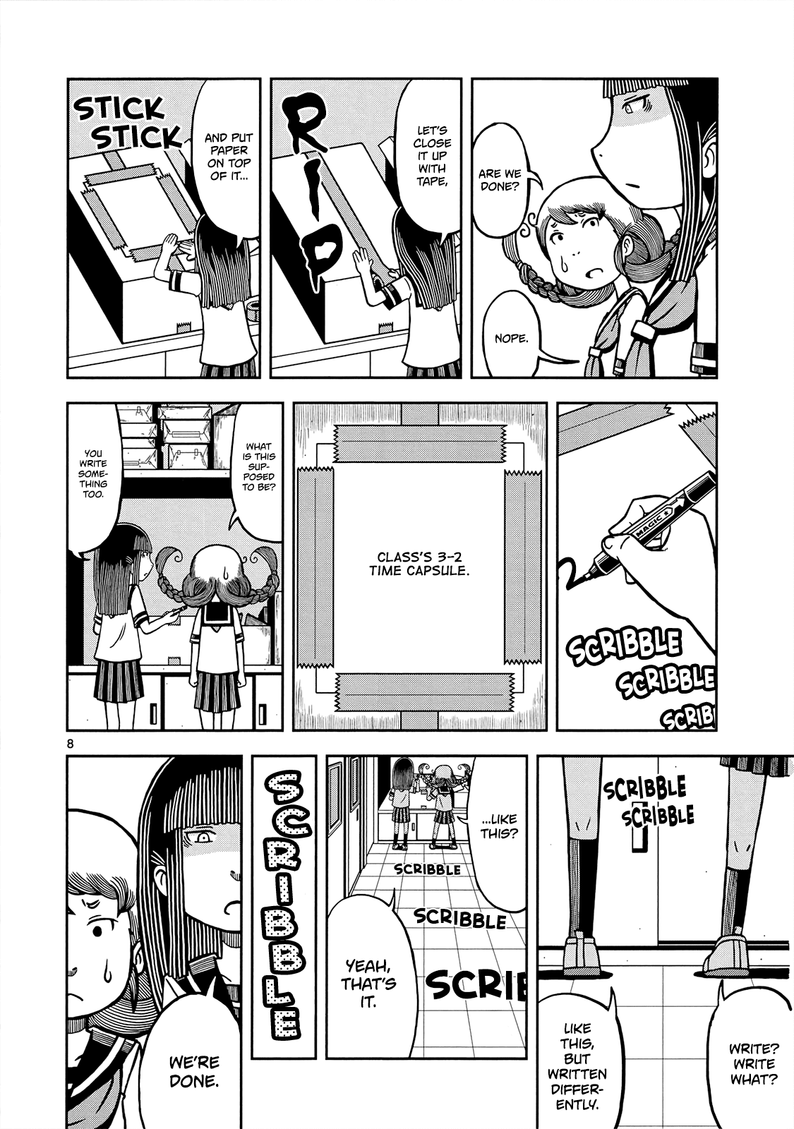 Koukishin wa Joshikousei wo Korosu Chapter 4 page 9 - Chapter 4: Staying Late, with Just a Bit of Sugar...