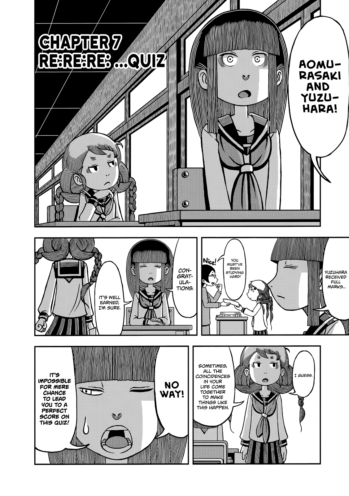 Koukishin wa Joshikousei wo Korosu Chapter 7 page 3 - Chapter 7: Re:Re:Re: ...Quiz