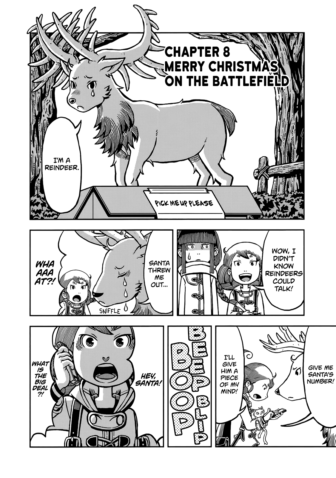 Koukishin wa Joshikousei wo Korosu Chapter 8 page 3 - Chapter 8: Merry Christmas on the Battlefield