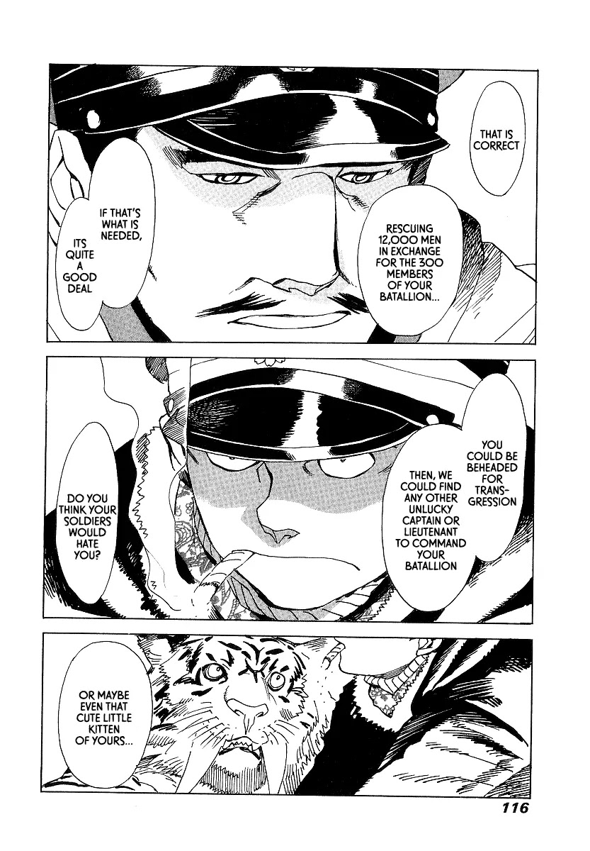 Koukoku no Shugosha Chapter 10 page 21 - Chapter 10: Sabertooth Tigers 10