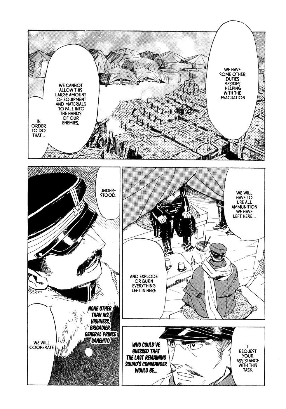 Koukoku no Shugosha Chapter 19 page 22 - Chapter 19: Beneath the Luminous Belt 9