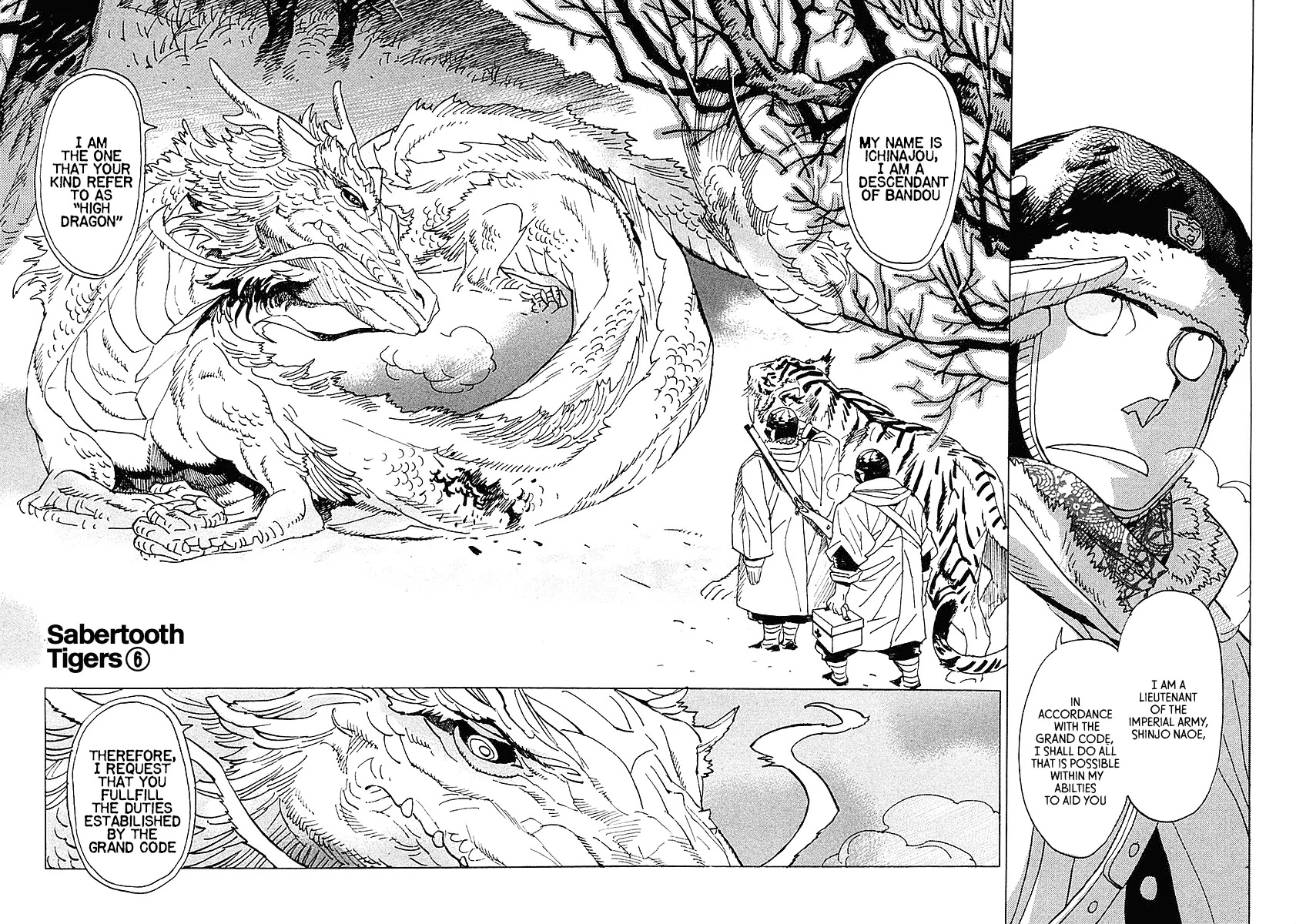 Koukoku no Shugosha Chapter 6 page 4 - Chapter 6: Sabertooth Tigers 6