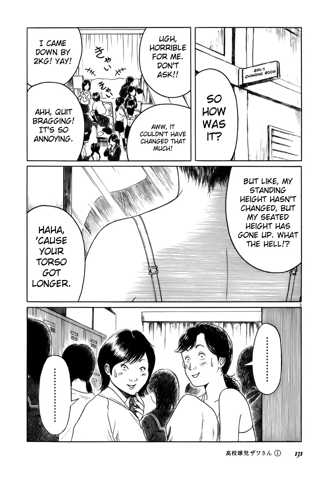 Koukou Kyuuji Zawa-san Chapter 14 page 3 - Chapter 14