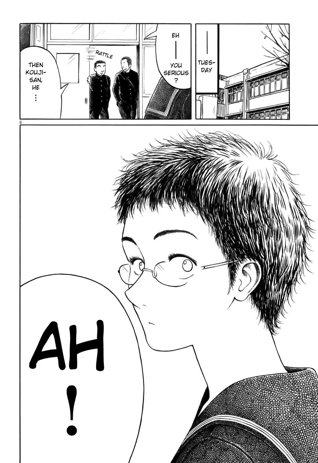 Koukou Kyuuji Zawa-san Chapter 17 page 6 - Chapter 17 : Haircut â‘¡