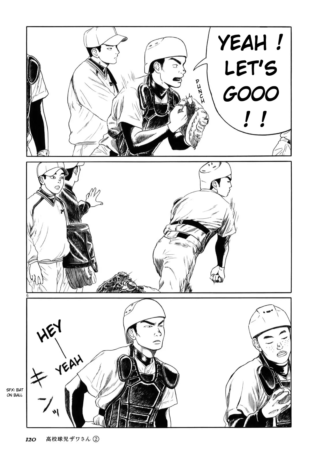 Koukou Kyuuji Zawa-san Chapter 31 page 6 - Chapter 31 : Hase-san