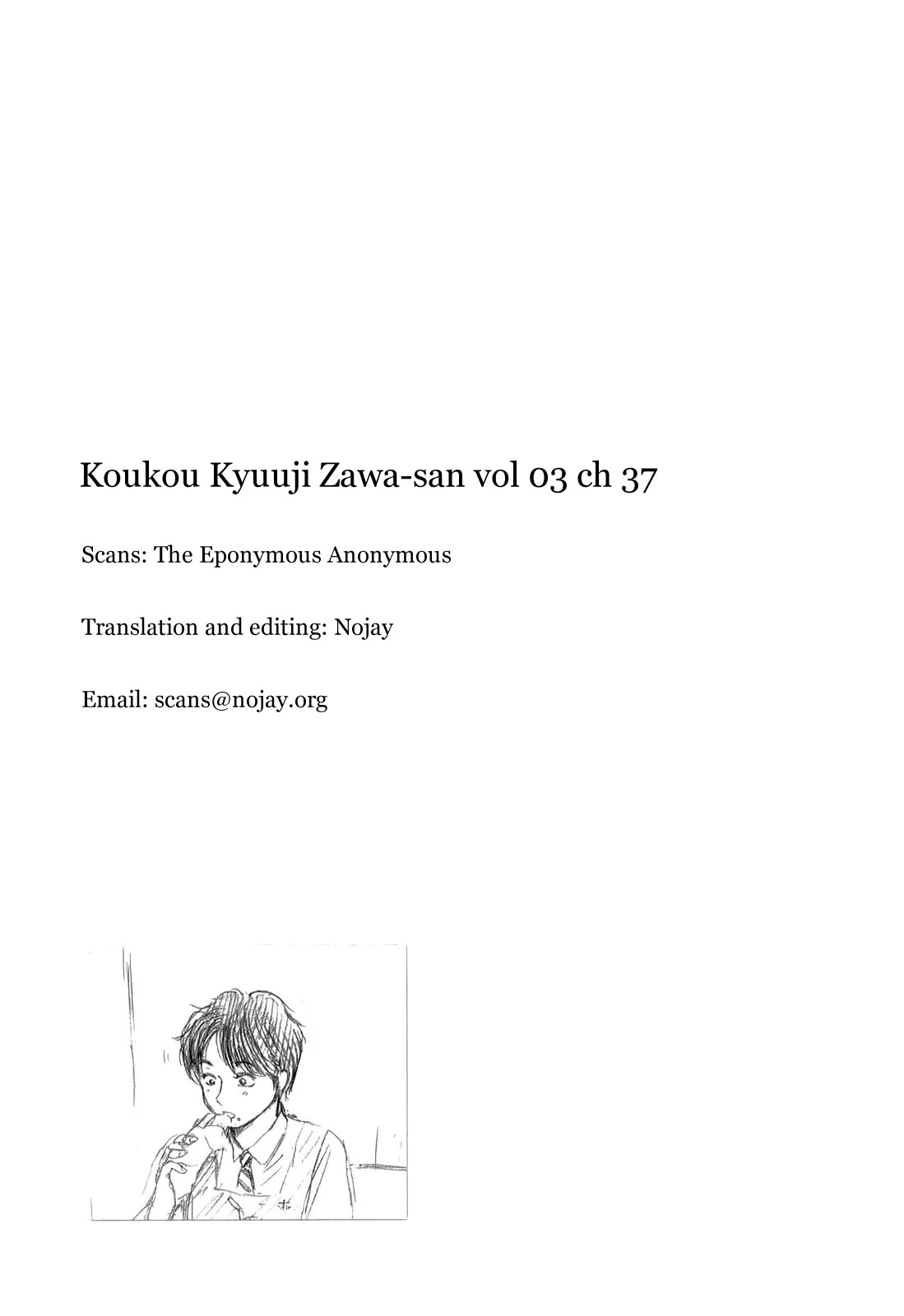 Koukou Kyuuji Zawa-san Chapter 37 page 13 - Chapter 37: Growth Spurt ?