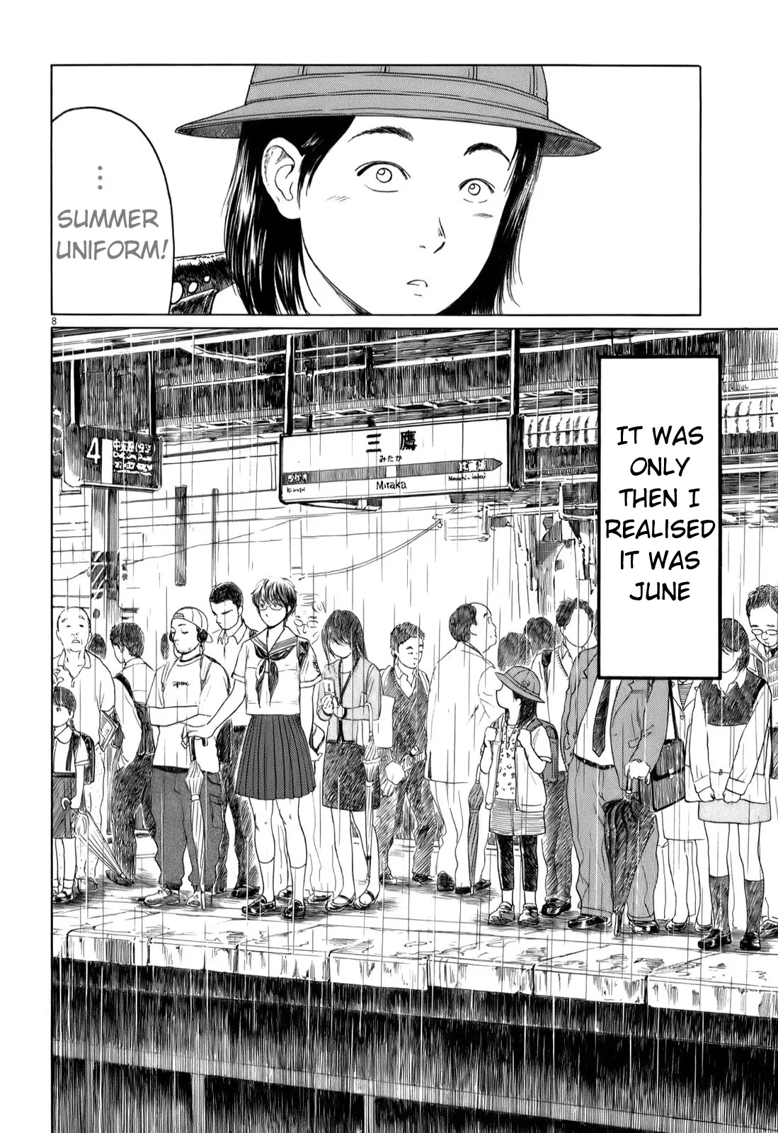 Koukou Kyuuji Zawa-san Chapter 41 page 8 - Chapter 41: Sailor Uniform
