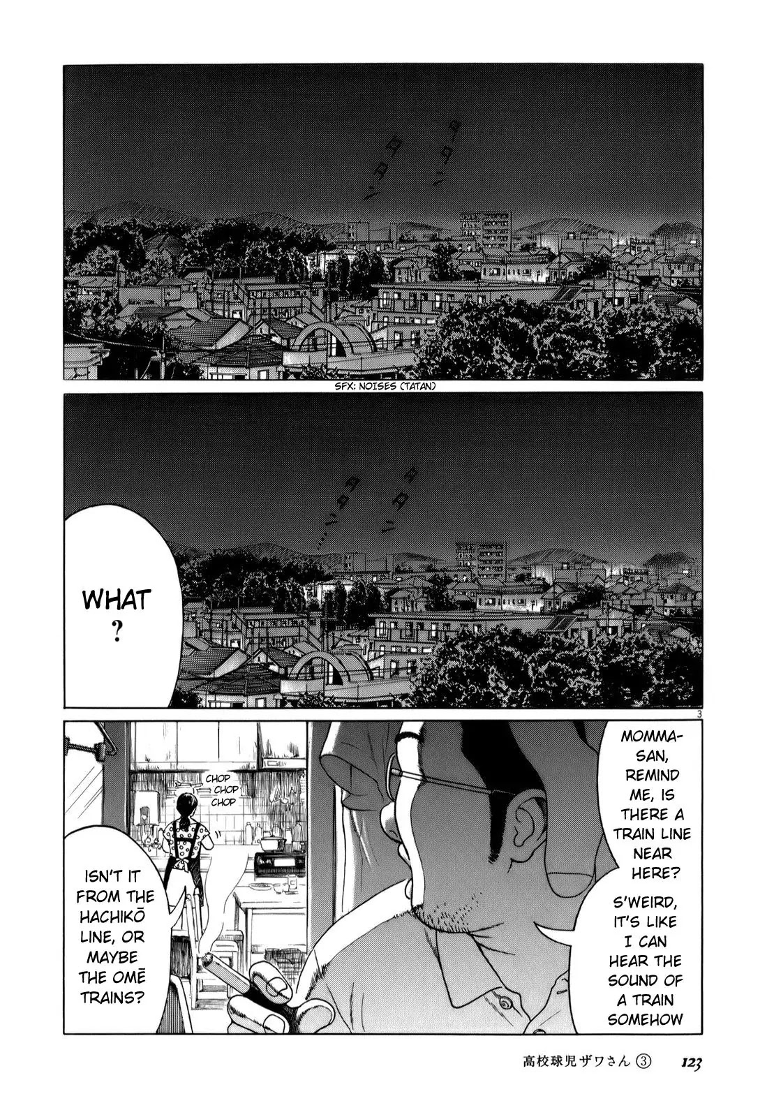 Koukou Kyuuji Zawa-san Chapter 45 page 3 - Chapter 45: Apartment Complex