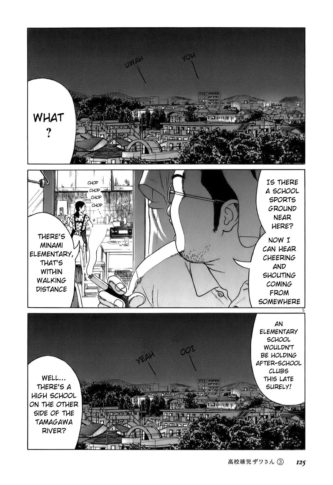 Koukou Kyuuji Zawa-san Chapter 45 page 5 - Chapter 45: Apartment Complex