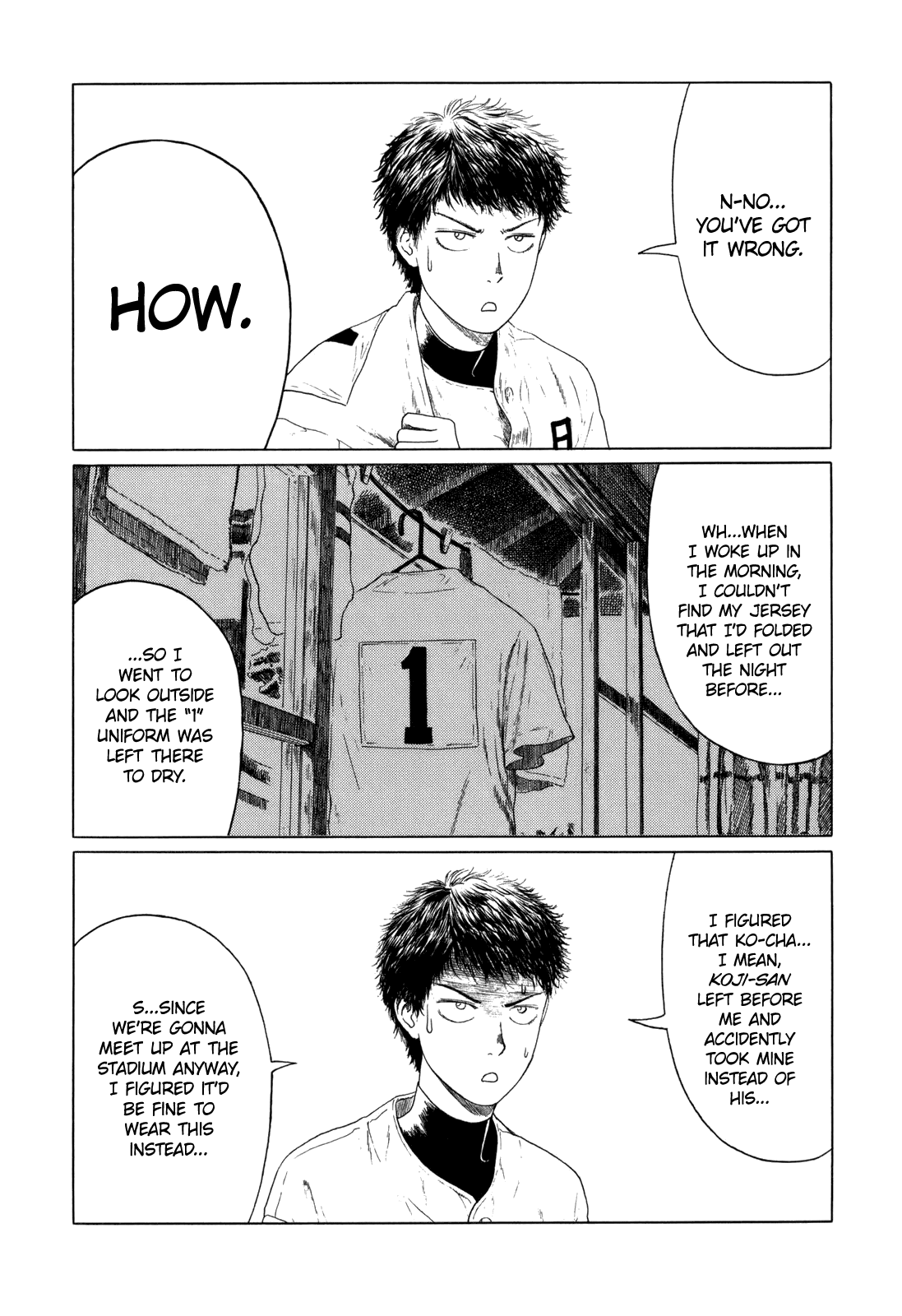 Koukou Kyuuji Zawa-san Chapter 50 page 6 - Chapter 50: The Ace Number