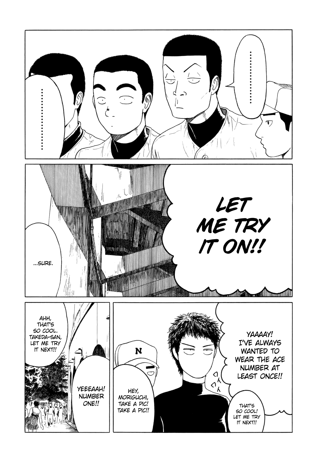 Koukou Kyuuji Zawa-san Chapter 50 page 7 - Chapter 50: The Ace Number