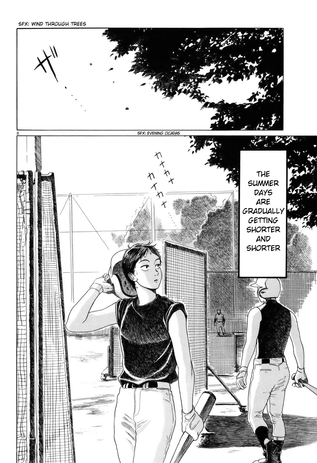 Koukou Kyuuji Zawa-san Chapter 51 page 8 - Chapter 51: August 31st