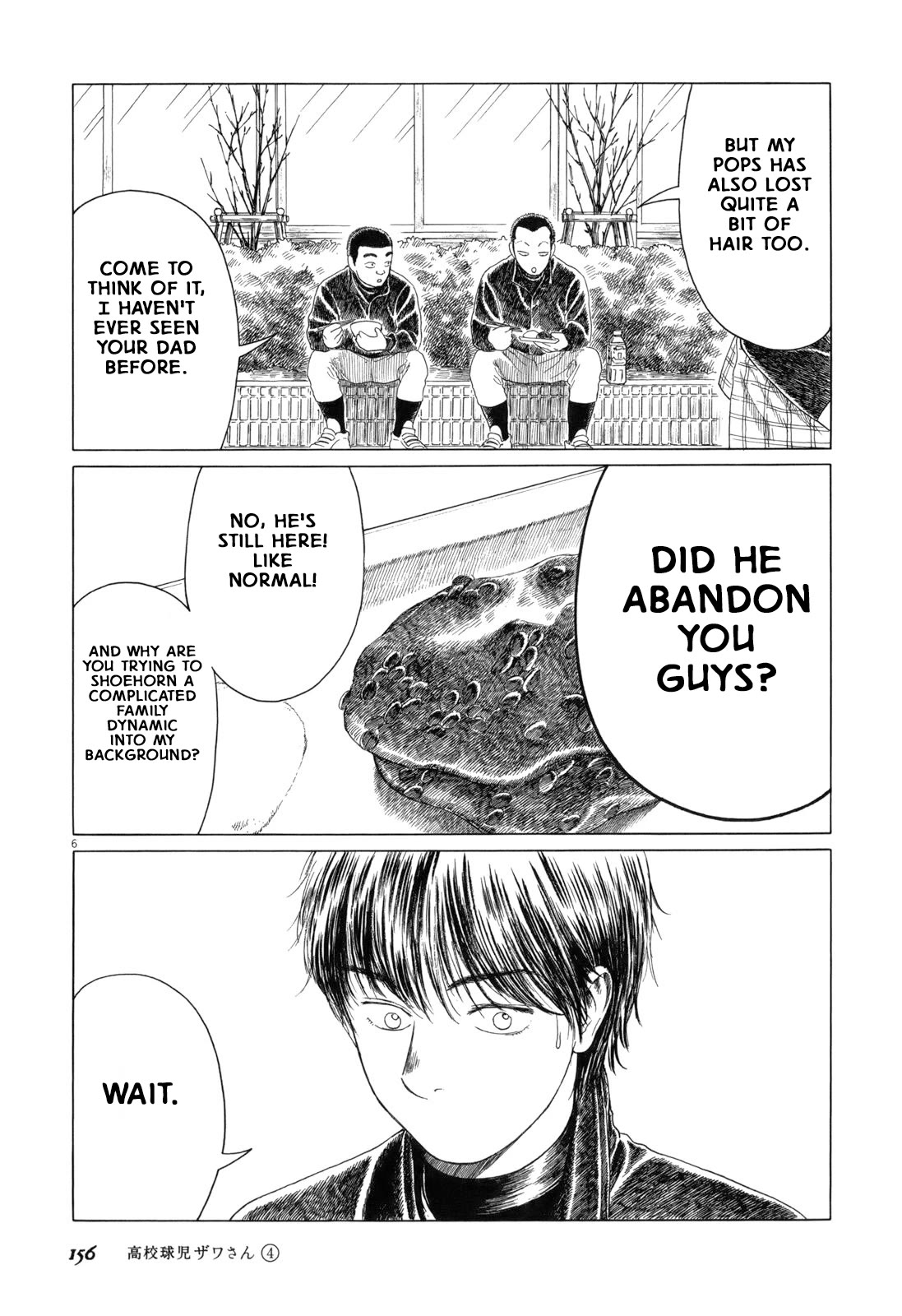 Koukou Kyuuji Zawa-san Chapter 65 page 6 - Chapter 65: Mochi Pounding Event