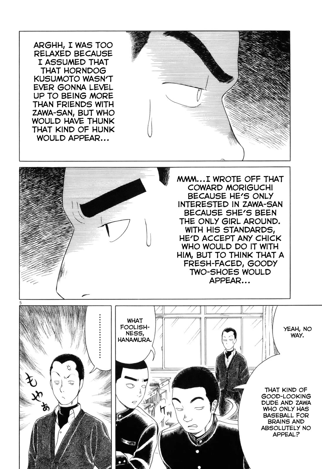 Koukou Kyuuji Zawa-san Chapter 71 page 5 - Chapter 71: Basketball Team's Takada
