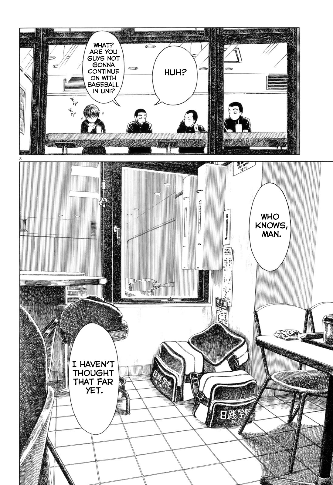Koukou Kyuuji Zawa-san Chapter 82 page 8 - Chapter 82: 2 Years Later