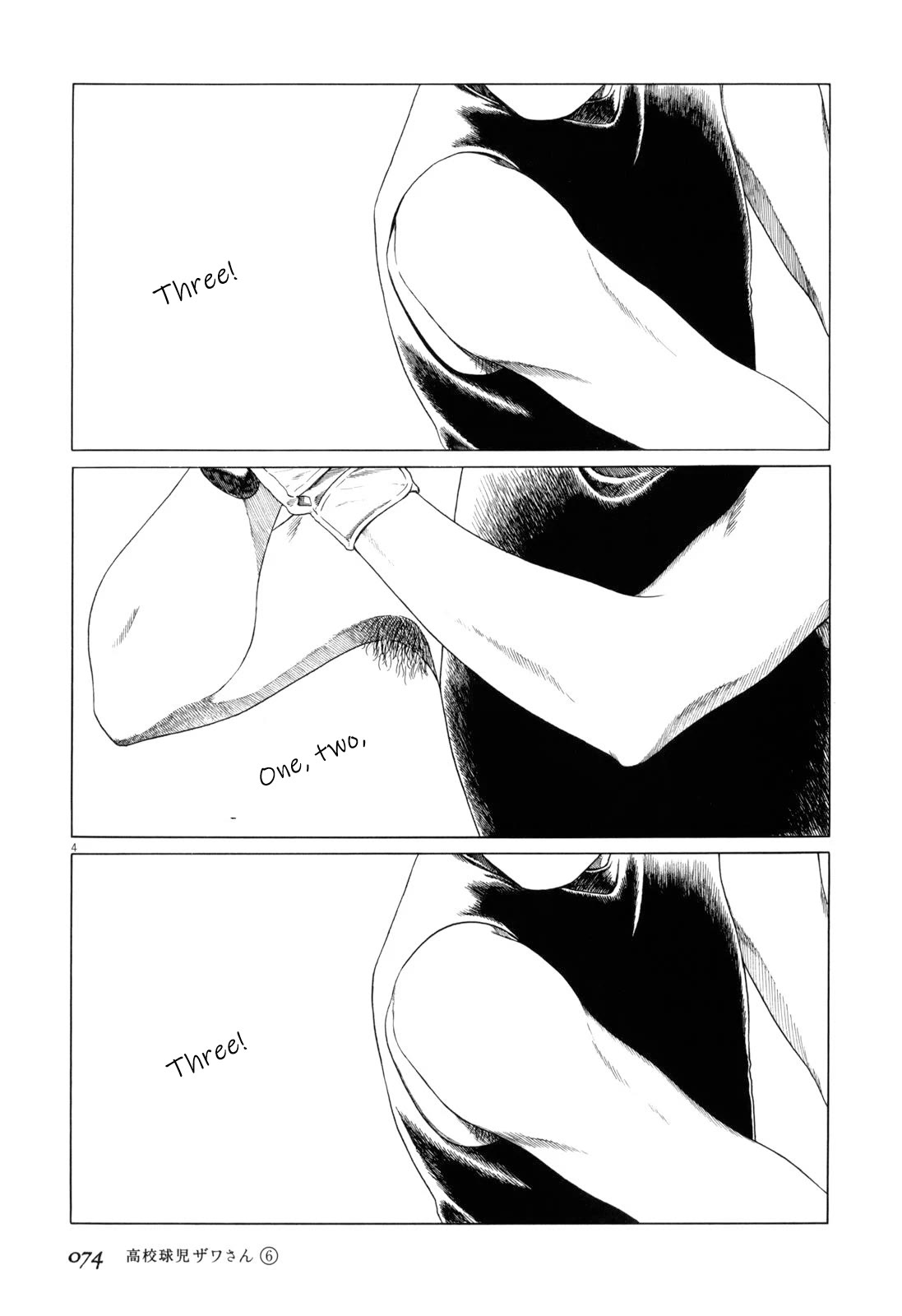 Koukou Kyuuji Zawa-san Chapter 90 page 4 - Chapter 90: Sleeveless