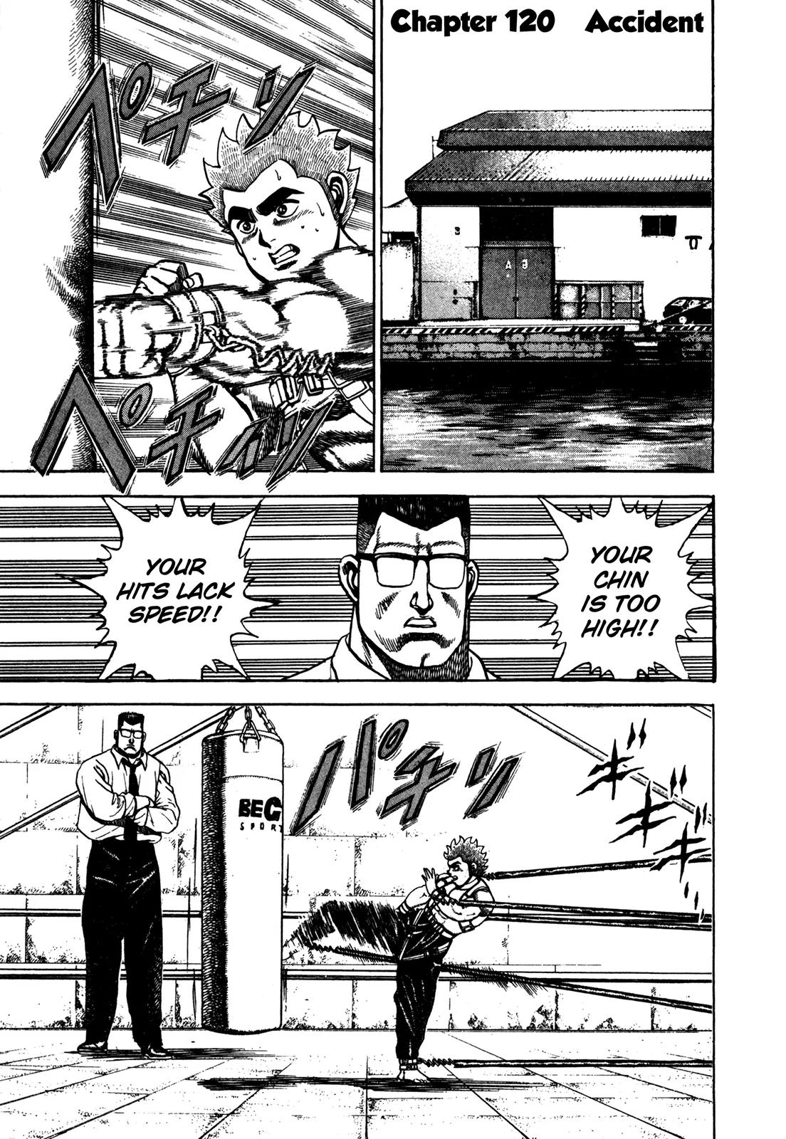 Koukou Tekkenden Tough Chapter 120 page 1 - Chapter 120: Accident