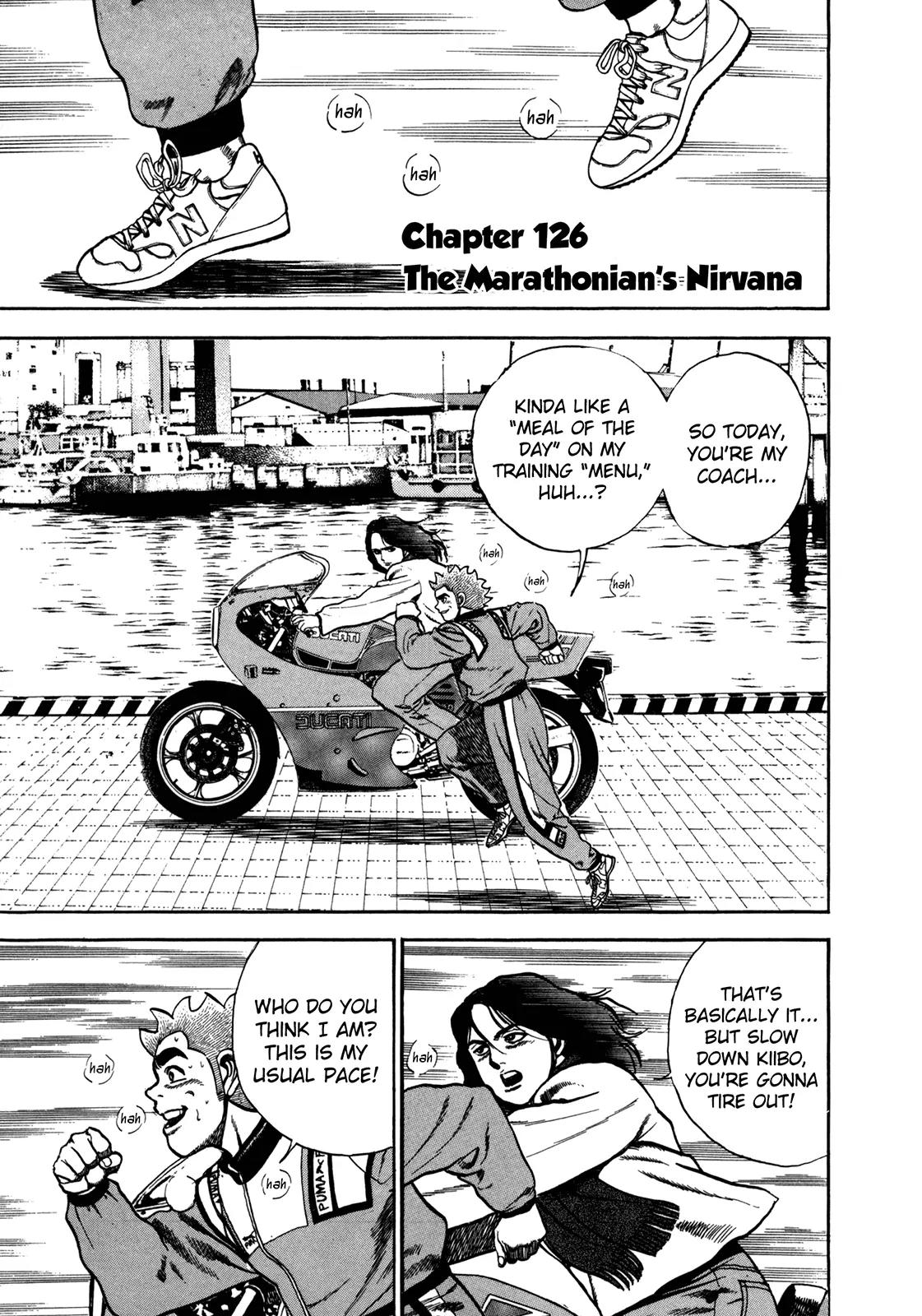 Koukou Tekkenden Tough Chapter 126 page 1 - Chapter 126: The Marathonian's Nirvana