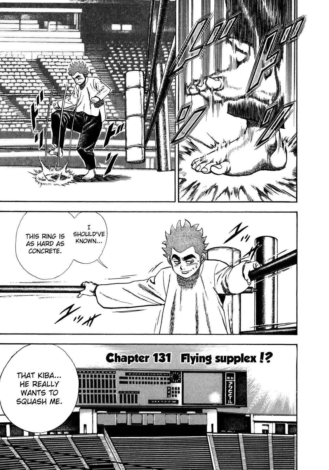 Koukou Tekkenden Tough Chapter 131 page 1 - Chapter 131: Flying supplex !?