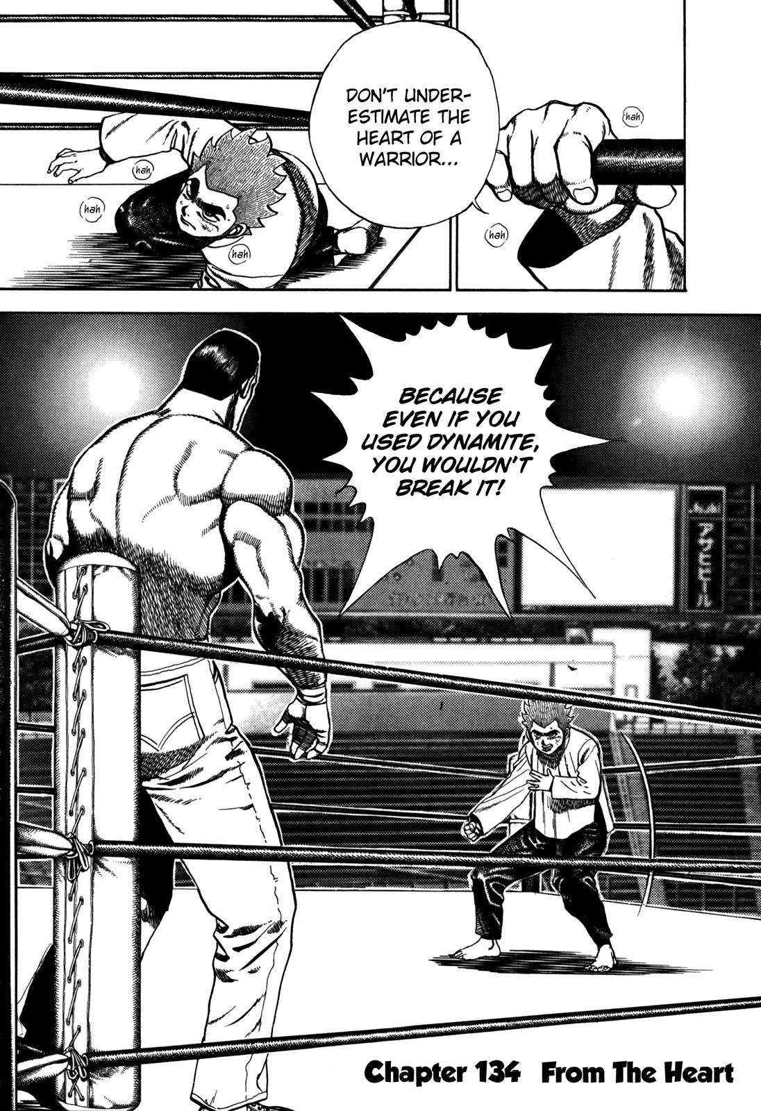 Koukou Tekkenden Tough Chapter 134 page 1 - Chapter 134: From The Heart