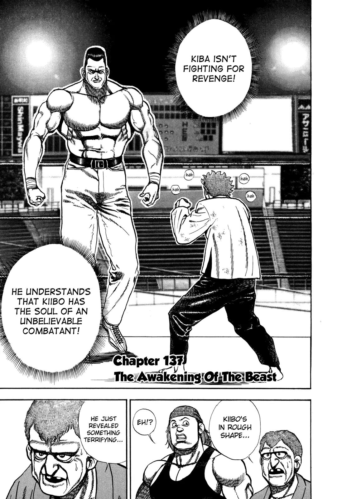Koukou Tekkenden Tough Chapter 137 page 1 - Chapter 137: The Awakening of the Beast