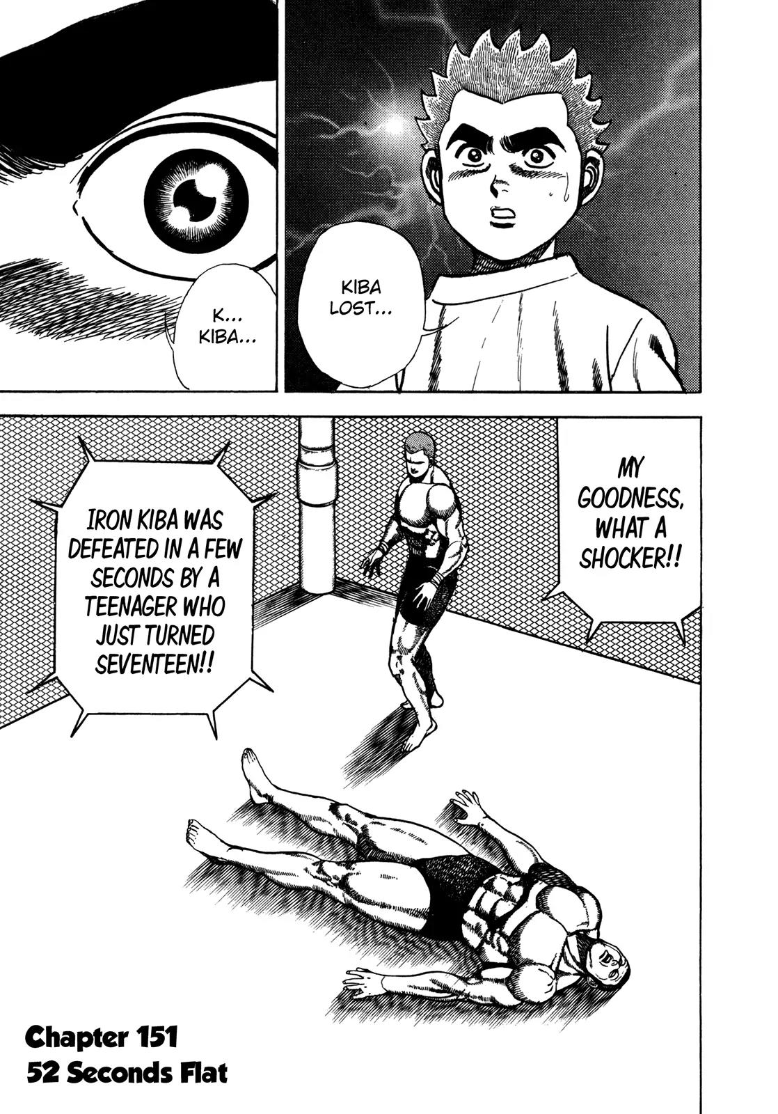 Koukou Tekkenden Tough Chapter 151 page 1 - Chapter 151: 52 Seconds Flat