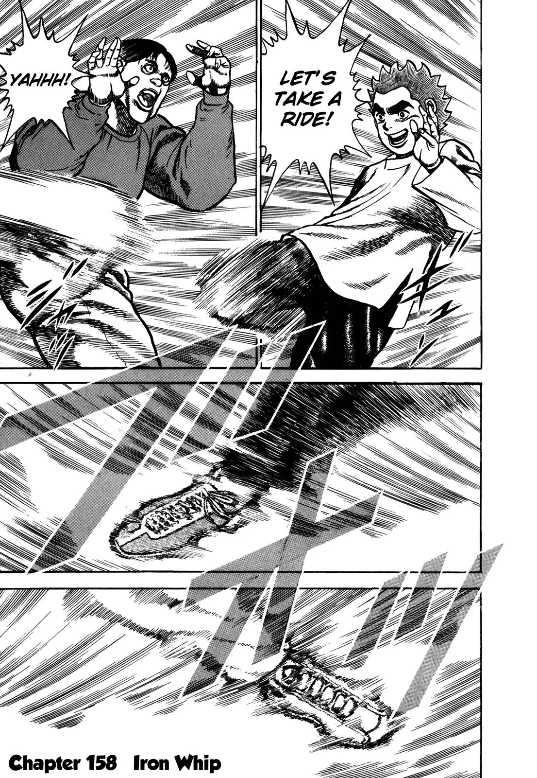 Koukou Tekkenden Tough Chapter 158 page 7 - Chapter 158: Iron Whip