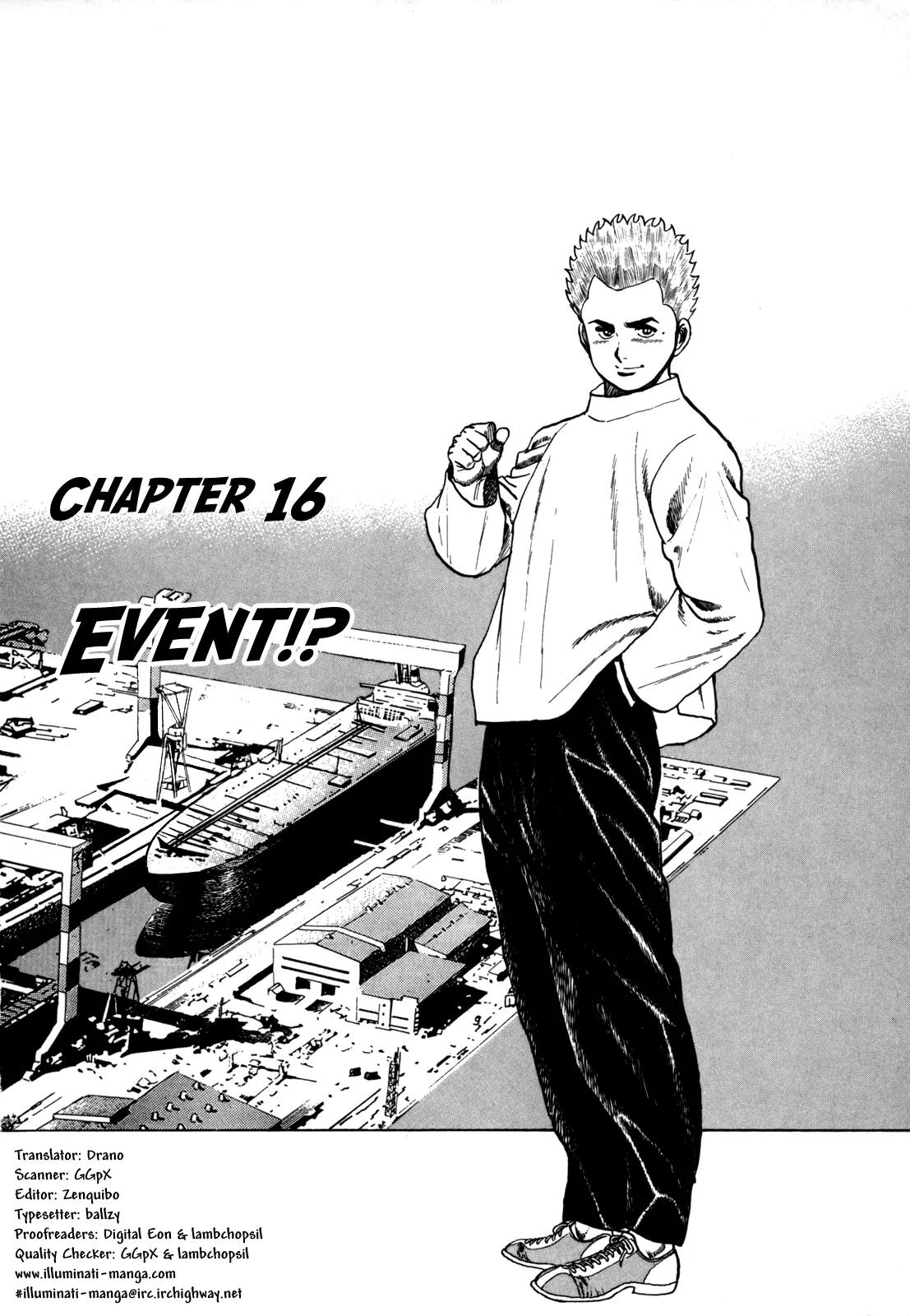 Koukou Tekkenden Tough Chapter 16 page 1 - Chapter 16: Event!?