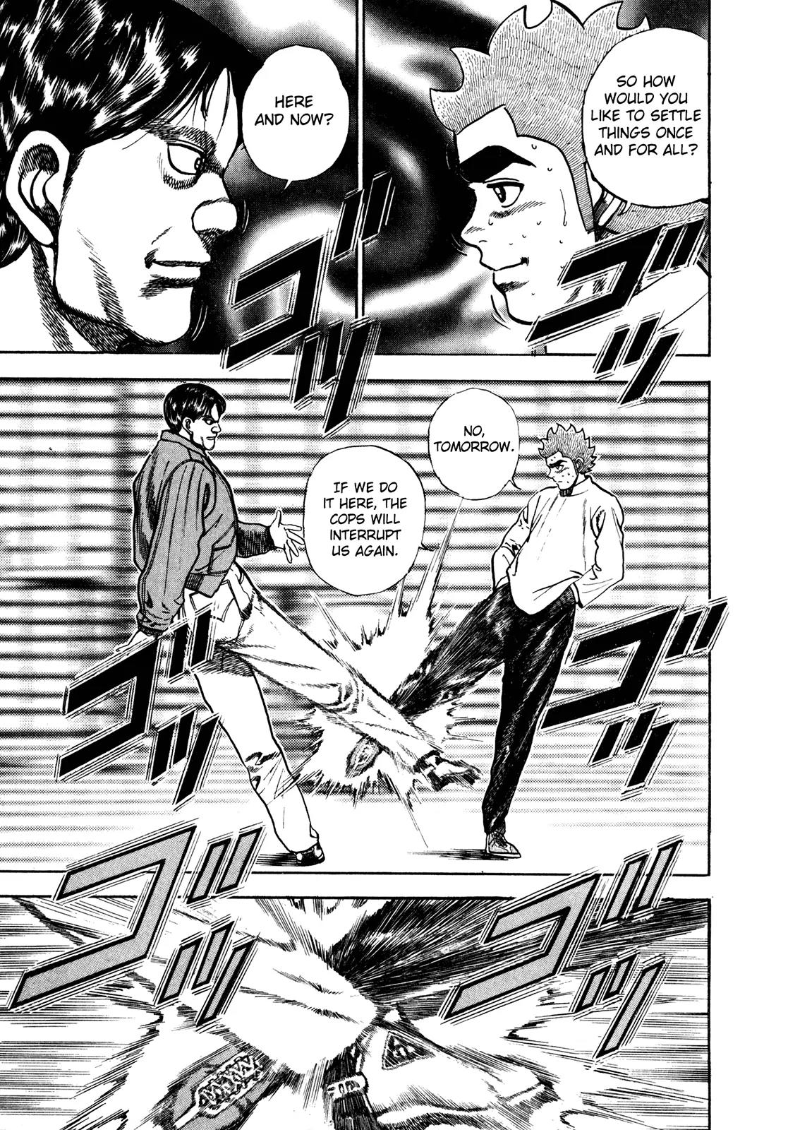 Koukou Tekkenden Tough Chapter 161 page 12 - Chapter 161: Wood vs Metal