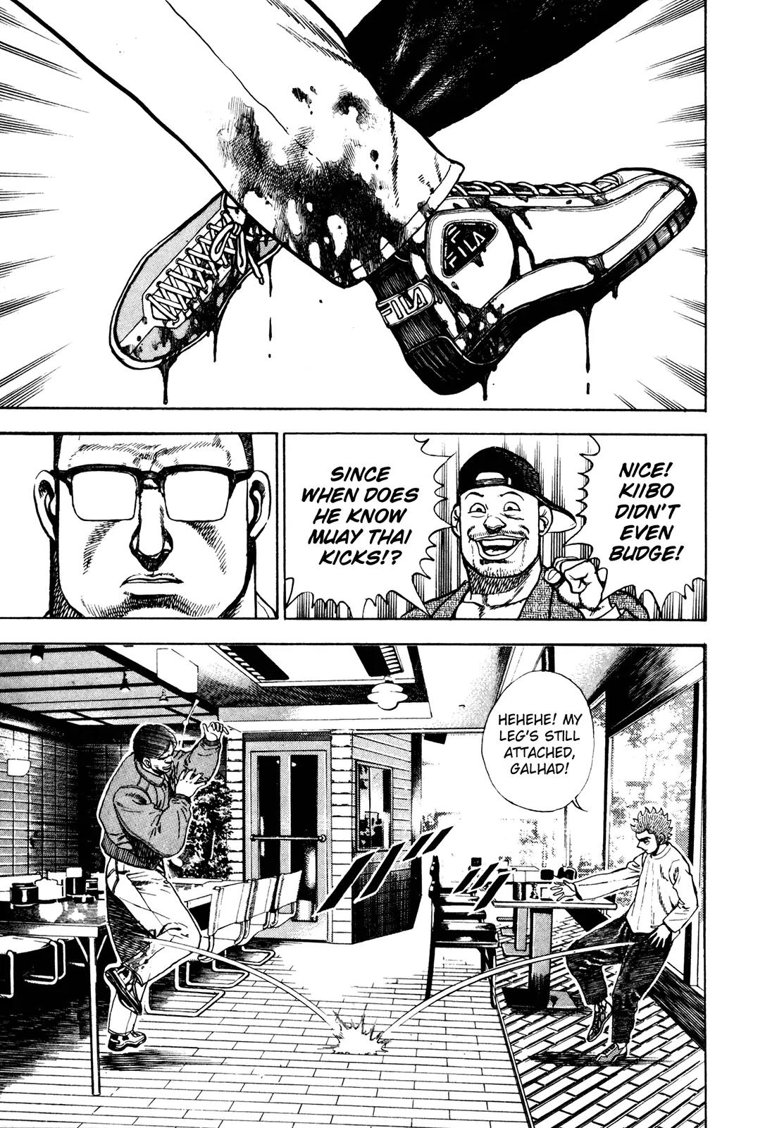 Koukou Tekkenden Tough Chapter 161 page 16 - Chapter 161: Wood vs Metal