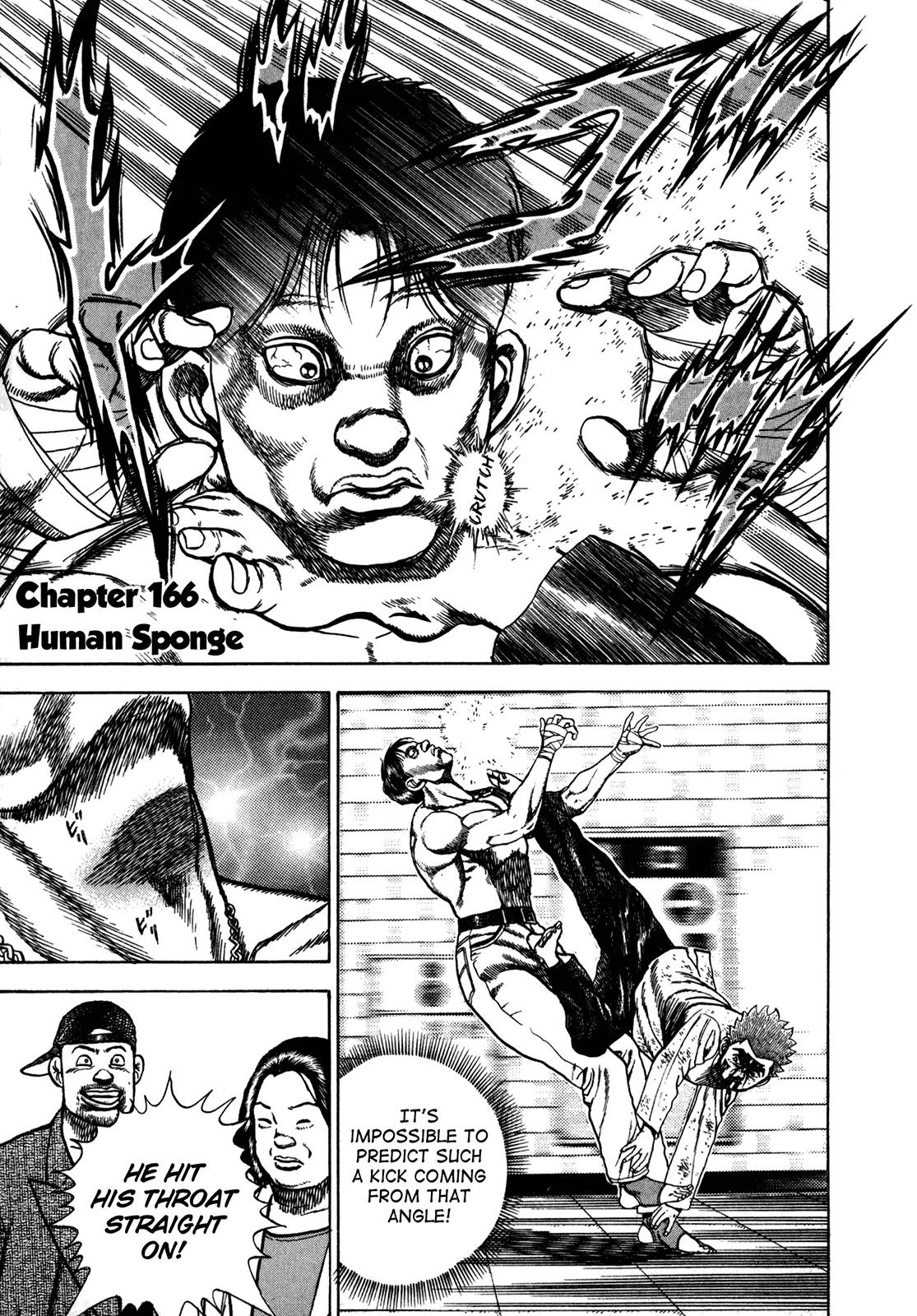 Koukou Tekkenden Tough Chapter 166 page 1 - Chapter 166: Human Sponge