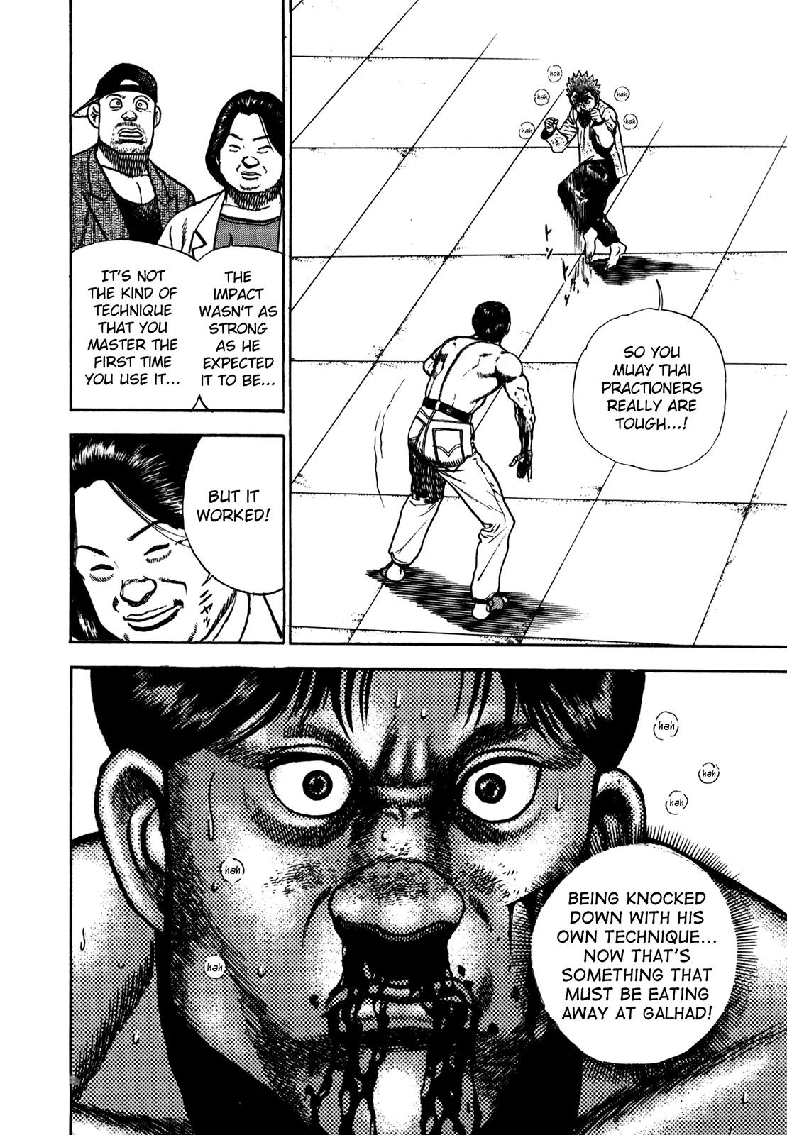 Koukou Tekkenden Tough Chapter 166 page 13 - Chapter 166: Human Sponge