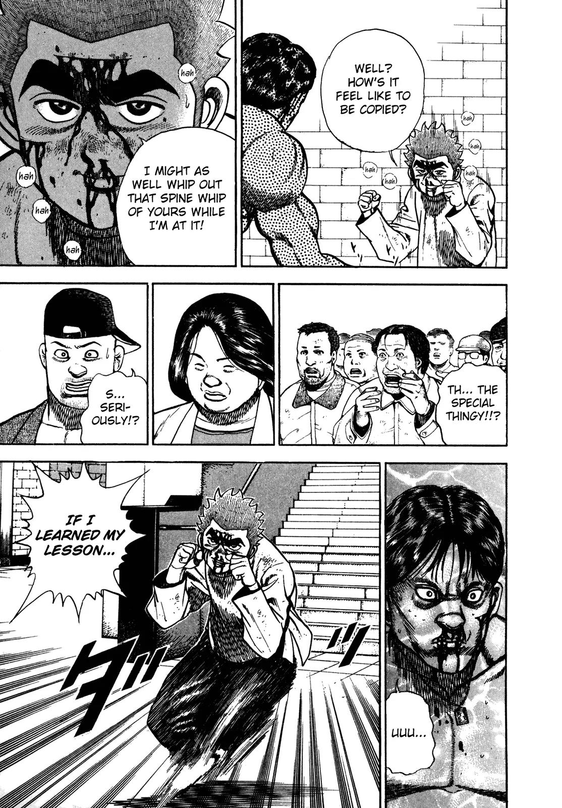 Koukou Tekkenden Tough Chapter 166 page 14 - Chapter 166: Human Sponge