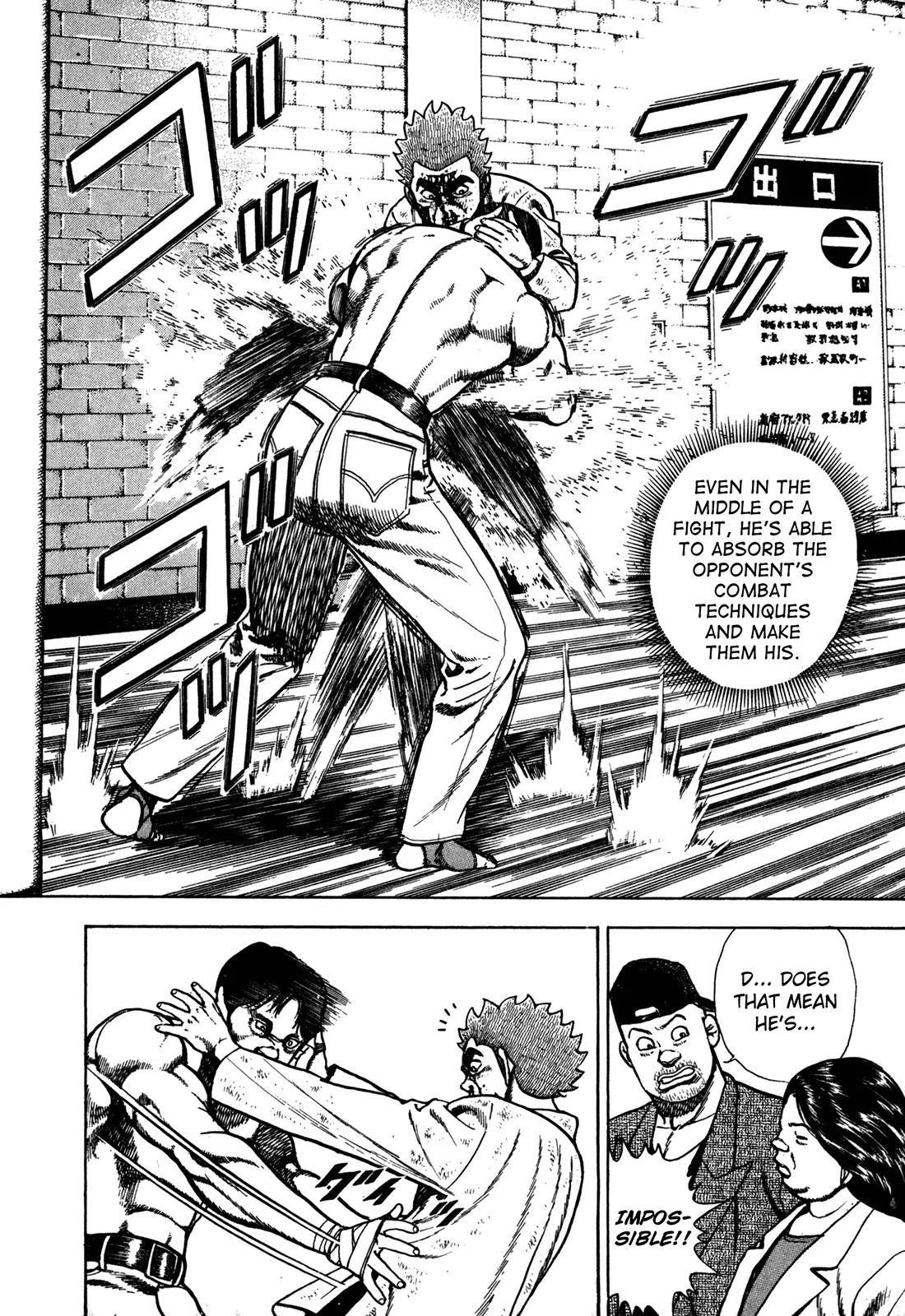 Koukou Tekkenden Tough Chapter 166 page 8 - Chapter 166: Human Sponge