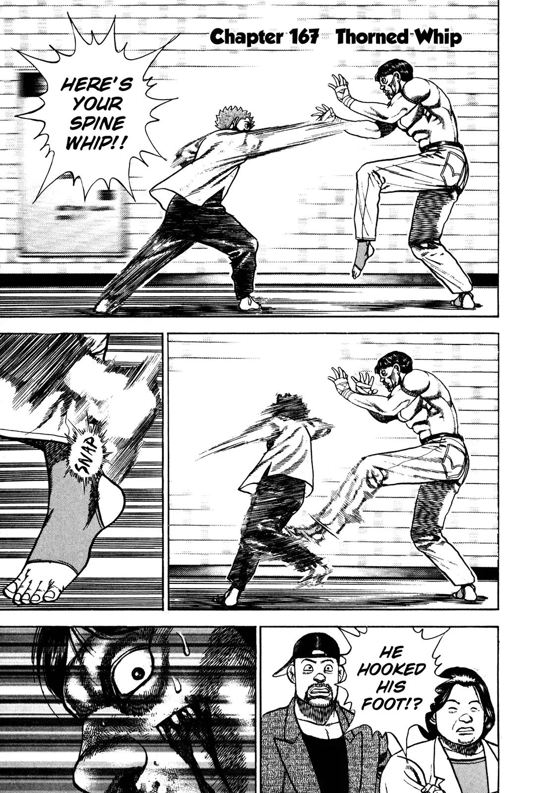 Koukou Tekkenden Tough Chapter 167 page 1 - Chapter 167: Thorned Whip