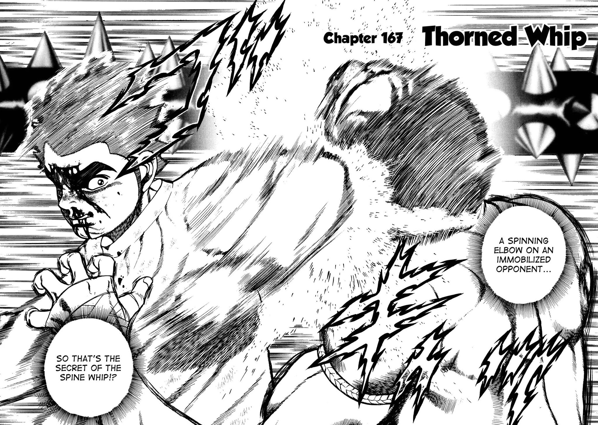 Koukou Tekkenden Tough Chapter 167 page 2 - Chapter 167: Thorned Whip