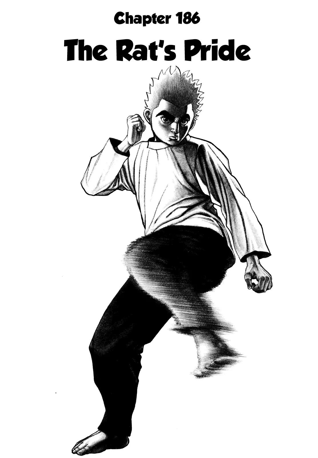 Koukou Tekkenden Tough Chapter 186 page 1 - Chapter 186: The Rat's Pride